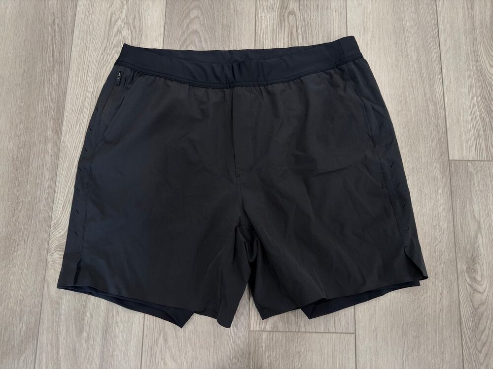 Ten Thousand Active Black 7" Interval Tactical Nylon Running Training Shorts XXL